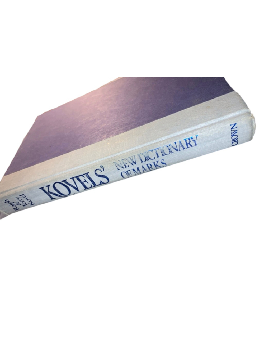 Kovels' New Dictionary of Marks hardcover Book